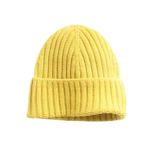 Custom Logo Embroider Beanies Unisex Cheap Knitted Solid Color Warm Winter Cap Cashmere <b>Blank</b> Acrylic Hat Beanies - Product Image 1