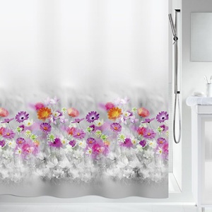 Collezione Spirella Abella, Tenda da Doccia in Tessuto 180 x 200, 100% Poliestere, Multicolore - Product Image 2
