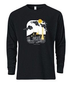 380 GSM 100% algodón muy alta calidad personalizado impreso impermeable gota hombro hombres sudadera hecha en Bangladesh - Product Image 4