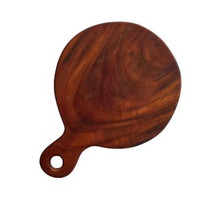 Tabla de Cortar Redonda de Madera, Tabla para Picar, Plato para Servir Pizza, Queso y Verduras, Uso en la Cocina, Precio Competitivo - Product Image 4