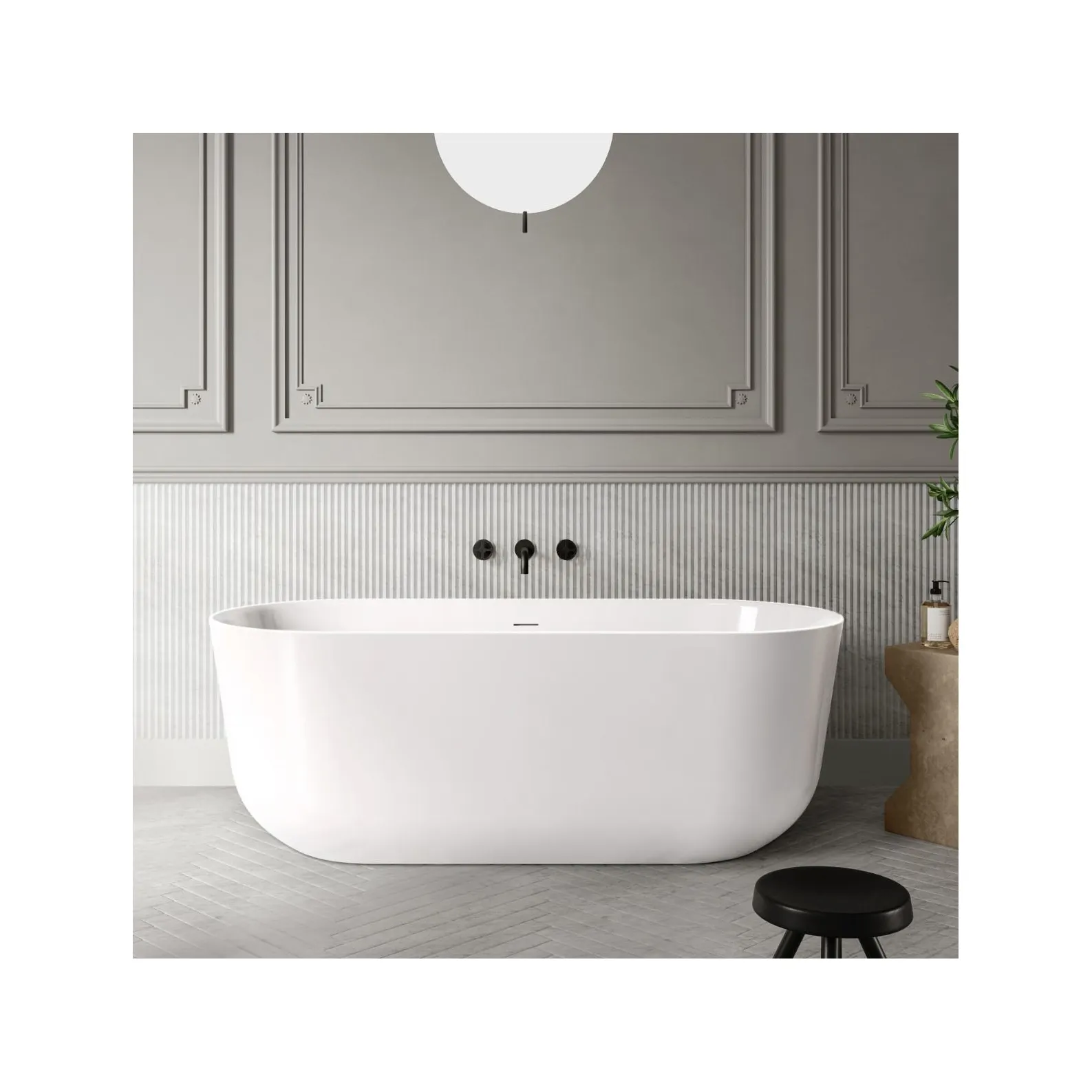 Standard freistehende Badewanne Bad Wasser wanne begehbar in großen Badewannen Indoor Luxus Einweichen Acryl Badewanne