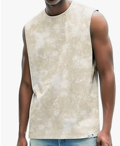 Camisetas sin Mangas para Hombre, para Entrenamiento, Musculares, Casuales, Cuello Redondo, Ajuste Holgado, Protección UV, para Verano y Playa - Product Image 1