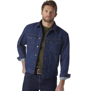 Chaqueta Vaquera de Algodón y Cáñamo Estilo Cowboy, Talla Grande, Personalizada OEM 2026, Ecológica, Informal para Hombre - Product Image 5