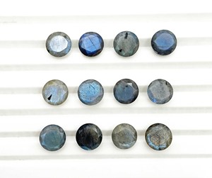 Piedra preciosa de labradorita Flash de arcoíris natural 3-6 MM piedras preciosas de corte de Fuego Azul llamativo sueltas facetadas - Product Image 4