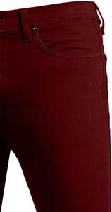 Pantalons en jean de qualité supérieure sur mesure, coupe régulière, pour hommes, streetwear, mode, respirant, extensible, couleur marron, pantalons en jean pour hommes - Product Image 4