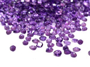 หินอเมทิสต์ขนาด AAA + พลอยอเมทิสต์3x4mm-3x5mm เจียระไนลูกแพร์หินสังเคราะห์อเมทิสต์ธรรมชาติหินเจียระไนแบบหลวมสำหรับเป็นเครื่องประดับ - Product Image 3