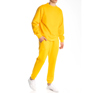 Venta al por mayor logotipo personalizado transpirable de alta calidad 100% algodón pantalones de chándal 400GSM algodón poliéster pantalones de chándal Joggers de lana - Product Image 6