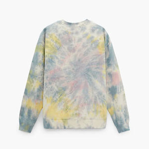 Factory Rate Custom Cotton Blended Comfortable <b>Tie</b> Dye Sweatshirt Top Quality <b>Tie</b> Dye Sweatshirts <b>for</b> <b>Men</b> - Product Image 2