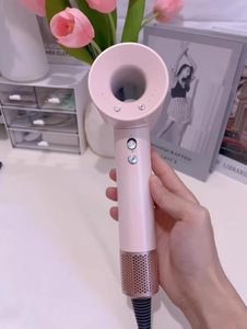 Sèche-cheveux ionique 5-en-1 avec accessoires magnétiques, moteur numérique haute vitesse, contrôle intelligent de la chaleur, multi-styler, rose/gris - Product Image 2