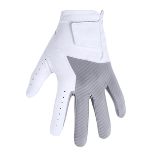 Venta al por mayor de guantes de golf de alta calidad Cabretta cuero logotipo personalizado OEM suave a todo color de los hombres guantes de golf de cuero para zurdos - Product Image 1