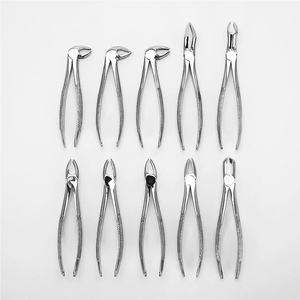 Kit d'instruments de remplissage de nettoyage dentaire adulte/enfant pince d'extraction de dent supérieure inférieure équipement d'extraction de dent en gros - Product Image 4