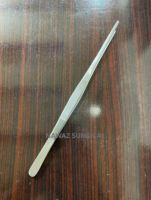 Penjepit Masak Lurus Reguler Bahan Stainless Steel Profesional untuk Penanganan Makanan, Penjepit BBQ & Alat Dapur Kuliner