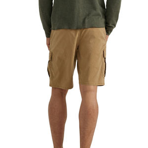 Men's Summer Heavyweight Super 100% Cotton 300gsm Camouflage <b>Cargo</b> <b>Shorts</b> Customizable <b>Elastic</b> <b>Waist</b> Closure Woven Solid Pattern - Product Image 5