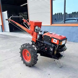 Farm Mini diesel Motocultor Power Tiller Dos ruedas Mini Tractor de mano para caminar 15HP 18HP 20HP a los mejores precios - Product Image 4