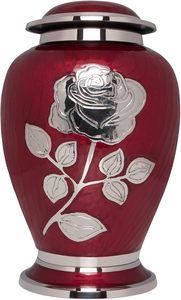 Handmade Mosaic Aluminium and Glass Cremation <b>Urn</b> <b>Large</b> Adult Size Burial Hand Applied Individual Tiles Unique for Funerals - Product Image 2