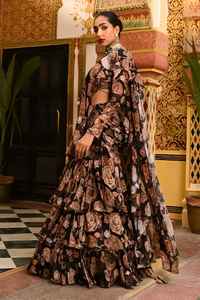 Premium New 1 Minute Ready to Wear Georgette Saree Collection Temporada de verano Hermoso estampado con cinturón elegante - Product Image 4