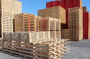 Paletas de madera Euro divididas súper secas Paletas Euro Madera buena a granel Paletas de madera EU para la venta - Product Image 5