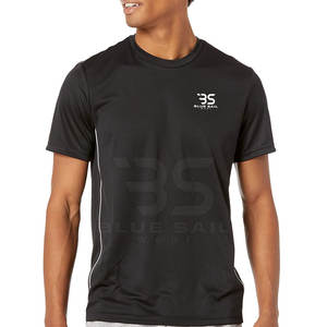 Camiseta Clásica al por Mayor 100% Algodón con Cuello Redondo, Logotipo Bordado en Chenilla Personalizado, Camiseta Masculina Lisa para Uso Diario - Product Image 1