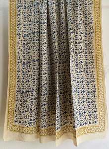 100% coton Jaipuri main bloc imprimé écharpe traditionnelle artisanale écharpe Boho Chic léger à la main doux coton écharpe - Product Image 6