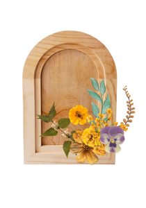 Forma de arco de madera sin terminar ecológica para decoración del hogar para colgar en la pared y manualidades DIY - Product Image 6