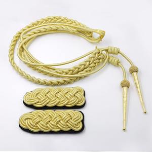 Hot Selling Premium Quality Customized Aiguillette Ceremonial Uniform Accessories <b>Personal</b> <b>Defense</b> <b>Equipment</b> - Product Image 3
