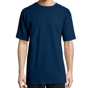 Camiseta personalizada Boxy de alta calidad, camisetas con ajuste cuadrado, fabricación de LOGO, 100% algodón, Color azul, ajuste cuadrado, camiseta en blanco para hombre, transpirable - Product Image 1