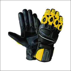 Guantes de moto de materiales personalizados para hombre y mujer con logotipo personalizado/diseño guante de moto de carreras con rango bajo - Product Image 4