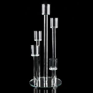 crystal glass <b>candle</b> <b>holder</b> home decor metal <b>holder</b> wedding decoration <b>candle</b> <b>holder</b> With New Handmade Glass Accessories - Product Image 3
