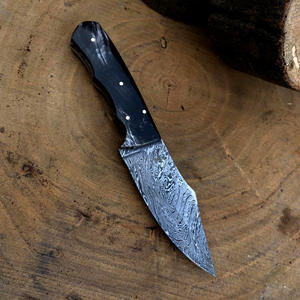 Cuchillo de supervivencia de hoja fija de alta calidad para acampar al aire libre, caza, precio razonable con soporte OEM personalizado, mango de madera - Product Image 3