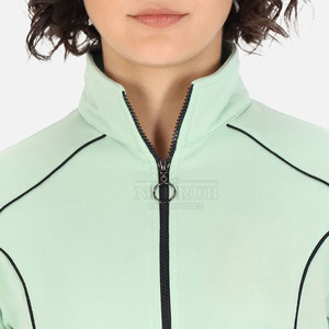 2025 nuevo estilo trajes de chándal para mujer trajes de chándal de mujer teñidos lisos trajes de chándal de mujer hechos al por mayor - Product Image 5