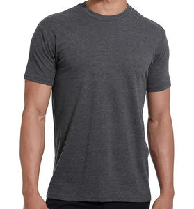 Ropa Kits Diseño de cuello redondo Camisas de ajuste regular 60% algodón 40% poliéster Camiseta Lisa para hombres - Product Image 2
