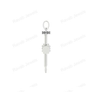 2025 Trendy Custom Cross Charm 925 <b>Sterling</b> <b>Silver</b> Gold Plated Charm Pendant 27x20mm Classic Popular Birthday Jewelry Findings - Product Image 6