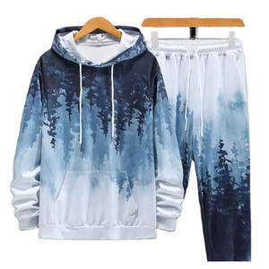 Survêtement pour homme respirant et léger avec pantalon durable et veste élégante, idéal pour la routine quotidienne - Product Image 1