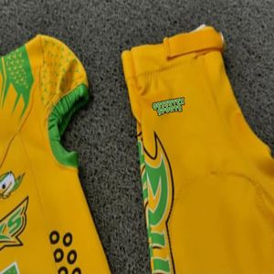 Camiseta de fútbol americano personalizado sublimado malla transpirable uniforme de fútbol americano - Product Image 3