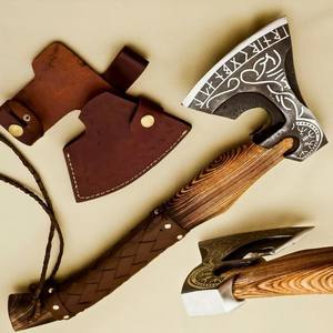 Camping Hatchet Tomahawk <b>Axe</b> Carbon Steel Tomahawk <b>Axe</b>. - Product Image 5