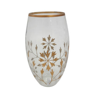 Home Decoration <b>Glass</b> Flower <b>Vase</b> Rainbow Luster Flower Pot For Living Room & Christmas Decor Customized Bulk - Product Image 3