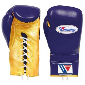 Haute qualité professionnel gagnant boxe Sparring ensemble gants en cuir tête aine garde réglable dragonne crochet boucle fermeture - Product Image 6