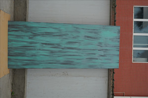 Panneau décoratif moderne doré, imperméable et ignifuge, avec une texture métallique profonde, pour les murs intérieurs et l'usage commercial - Product Image 3