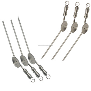 Tubo de Succión Manual de Acero Inoxidable Baron, Instrumento Quirúrgico WPS-BST-01 Clase II ISO13485 para Microcirugía ORL y Cirugía General - Product Image 2