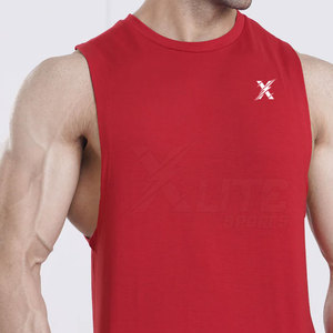 Débardeur Homme Style Tendance OEM en Maille Respirante Mélange Coton Doux Personnalisable Vêtement Quotidien Streetwear Moderne - Product Image 2