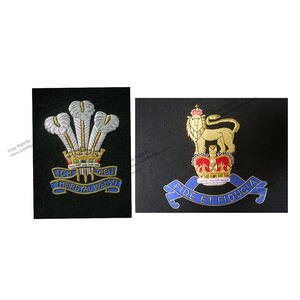 Nuevas insignias de parches de Bandera de País tejidas bordadas impresas personalizadas - Product Image 2