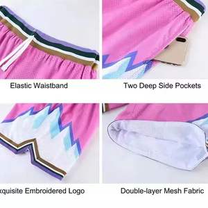 Shorts pour hommes/shorts pour hommes 100% Polyester coton nouveau Style Logo impression Sublimation court Sublimation Shorts vierges - Product Image 6