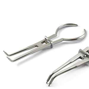 Meilleure vente en acier inoxydable Dental Rubber Dam Clamp Forceps Manuel Power Source Stokes Rubber Dam - Product Image 6