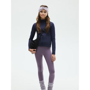 Women's Wholesale Custom Logo Sports <b>Yoga</b> Leggings Seamless Pants <b>Trousers</b> Polyester Spandex High Waist <b>Yoga</b> Pants Sport OEM - Product Image 5