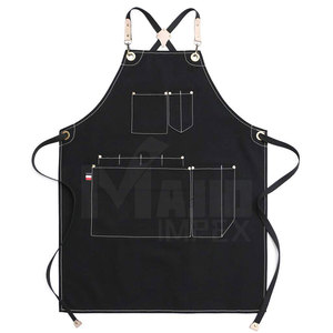 Delantales de Camarero sin Mangas, Impermeables y Transpirables, de Algodón con Logotipo Personalizado, Nuevo Diseño, Gran Venta - Product Image 6