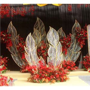 Chic arco telón de fondo elegante boda decoración moderna fiesta foto pared evento escenario lujo elegante arco diseño - Product Image 2
