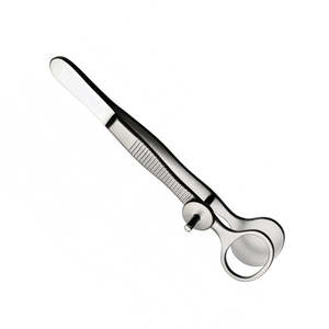 Pinces à chalazion, instruments chirurgicaux manuels, pinces en acier métallique, certifiées CE, utilisation hospitalière, SurgiRight - Product Image 2