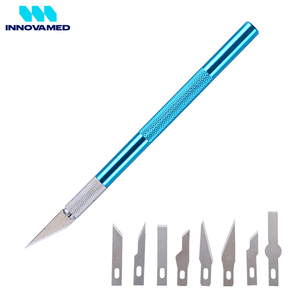 อัตราการขายส่งโลโก้ที่กําหนดเองพิมพ์มาใหม่สแตนเลสผ่าตัดผ่าตัดด้ามโดย INNOVAMED - Product Image 6