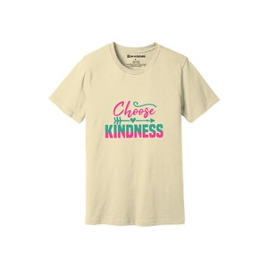 T-shirt 100% coton avec des thèmes de gentillesse Imprimer Style décontracté 12 Options de couleur 160-180 Placement de conception personnalisable GSM lourd - Product Image 1