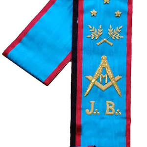 Écharpes très tendance, best-sellers, style unique, écharpes de régalia maçonnique - Product Image 6